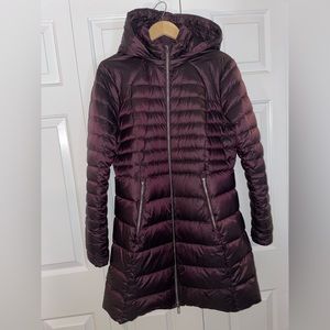 Lululemon Brave The Cold Jacket (Down) - Size 12 - Black Cherry